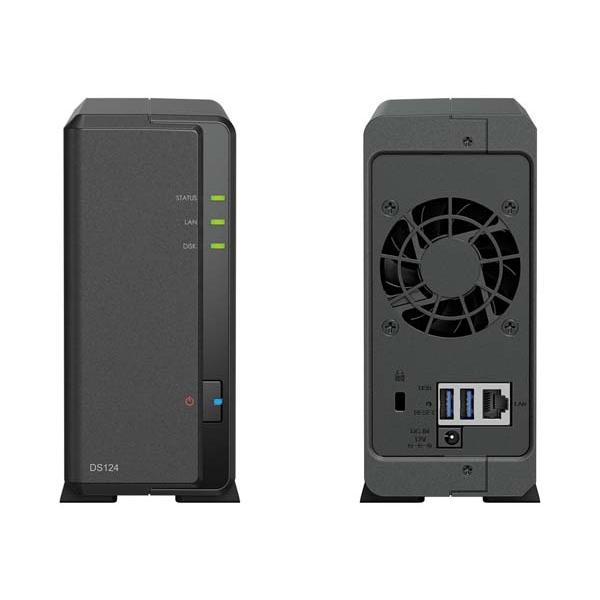 Synology DS124 1ベイ 小型NASキット｜DS124 : shopooo by GMO - 通販