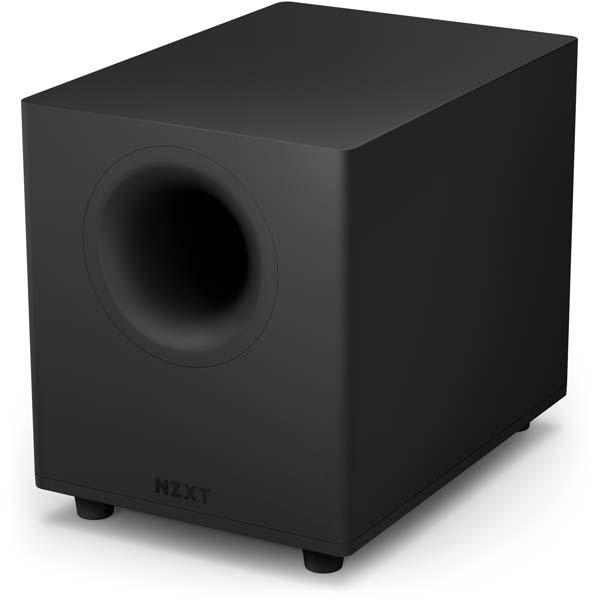 NZXT Relay Subwoofer Black ゲーミングアクティブサブウーファー ブラック｜AP-SUB80-JPの画像