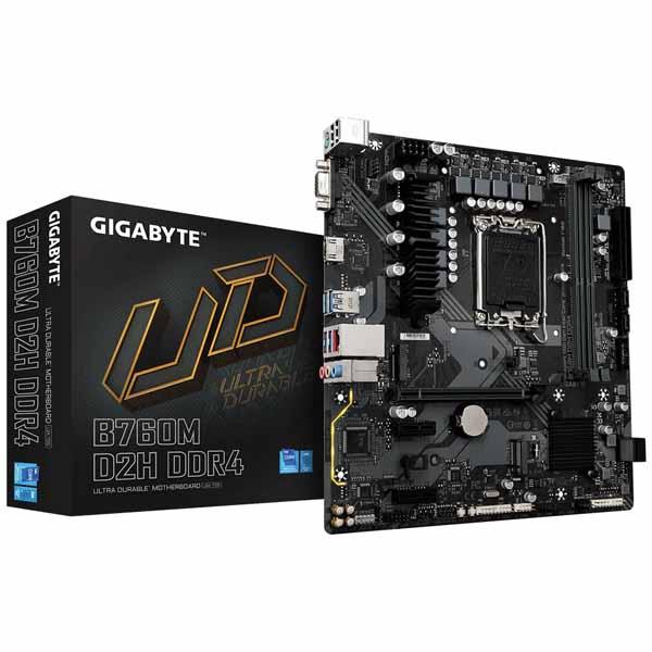 【アウトレット特価・新品】GIGABYTE B760M D2H DDR4 第13 & 12世代 Intel Core プロセッサー対応 Micro-ATX マザーボード｜itempost｜02
