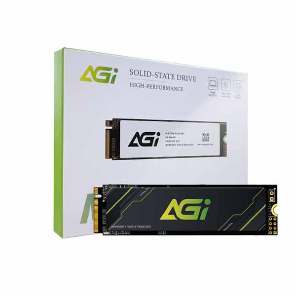 AGI AI818 容量1TB M.2(2280) 3D NAND 5.4mm Gen4 x4 NVMe SSD