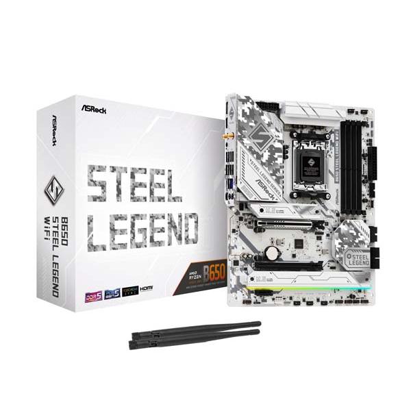 ASRock B650 Steel Legend WiFi ATXマザーボード｜B650 Steel Legend WiFi | 