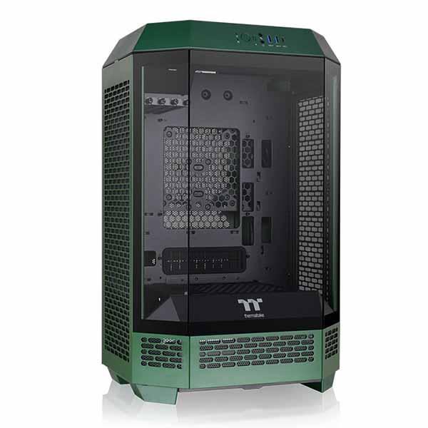 Thermaltake The Tower 300 Racing Green 八角柱 ミニタワーPCケース グリーン｜CA-1Y4-00SCWN-00