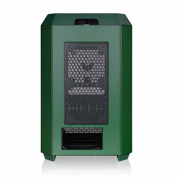 Thermaltake The Tower 300 Racing Green 八角柱 ミニタワーPCケース グリーン｜CA-1Y4-00SCWN-00