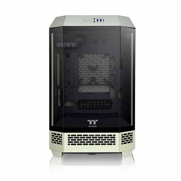 Thermaltake The Tower 300 Matcha Green 八角柱 ミニタワーPCケース グリーン｜CA-1Y4-00SEWN-00
