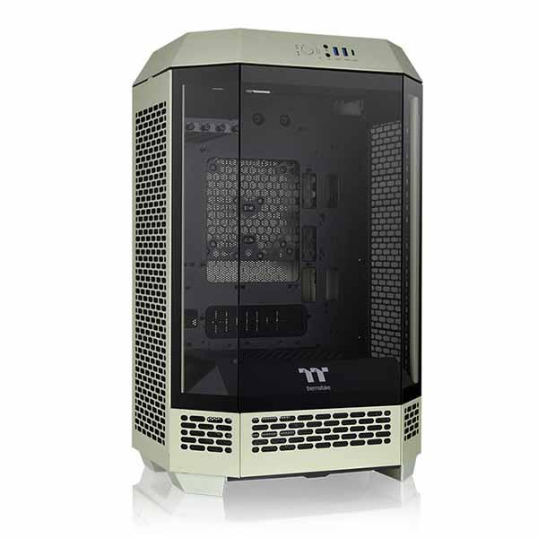 Thermaltake The Tower 300 Matcha Green 八角柱 ミニタワーPCケース グリーン｜CA-1Y4-00SEWN-00