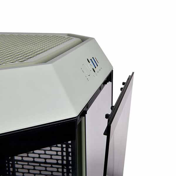 Thermaltake The Tower 300 Matcha Green 八角柱 ミニタワーPCケース グリーン｜CA-1Y4-00SEWN-00