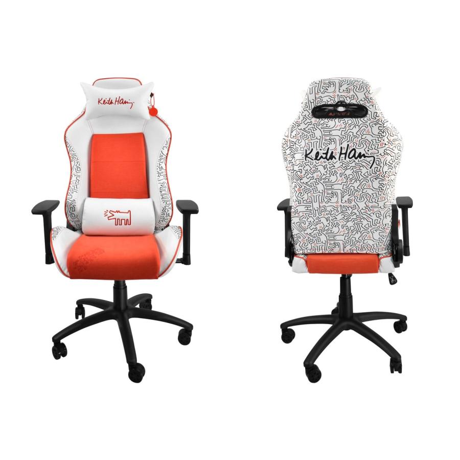 Alphaeon x Keith Haring Limited Edition Gaming Chair キースヘリングモデル ゲーミングチェア｜MJT710KHの画像
