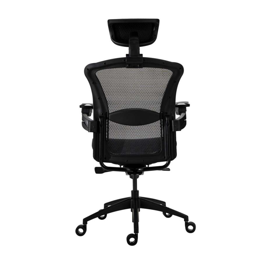 Alphaeon E5 Mesh Black/Black オフィスチェア メッシュ生地モデル 