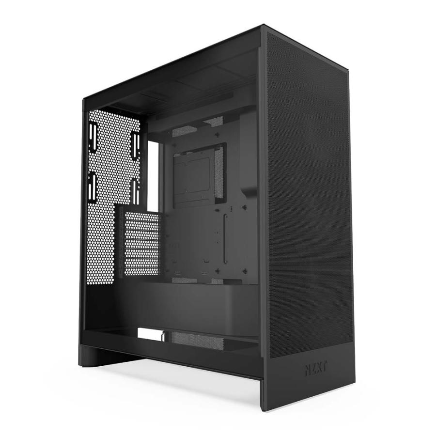 NZXT H7 Flow v2 Black PCケース（ATX対応 / 高エアフロー） NZXT H7 Flow v2 Black ミドルタワー型PCケース マットブラック｜CM