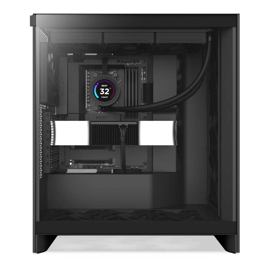 【ほぼ未使用】NZXT H7 Flow v2 ミドルタワーATXケース Amazon | NZXT H7 Flow v2 White 120mmファン 3基搭載 ミドルタワーATX