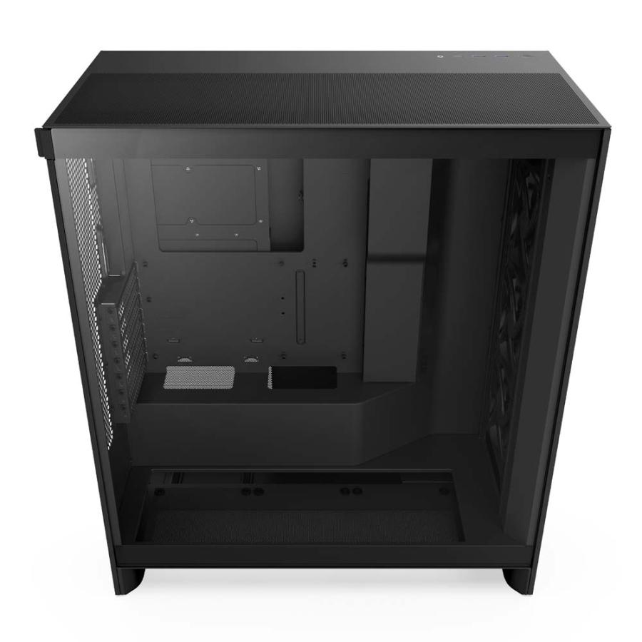 NZXT H7 Flow v2 Black ミドルタワー型PCケース マットブラック｜CM