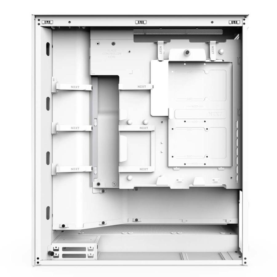 NZXT H7 Flow v2 White ミドルタワー型PCケース マットホワイト｜CM