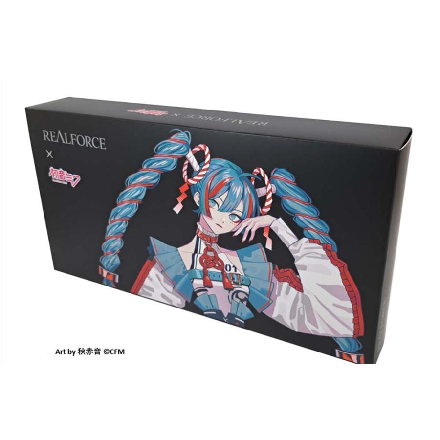 東プレ REALFORCE GX1 初音ミクコラボカラーデザインモデル テンキー
