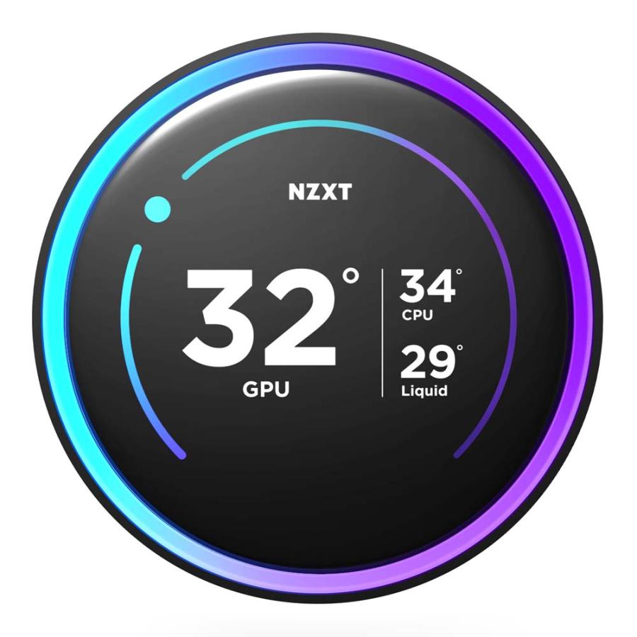 NZXT Kraken Elite 360 v2 Black 水冷一体型CPUクーラー 120mmファン×3 ブラック｜RL-KN36E-B2の画像