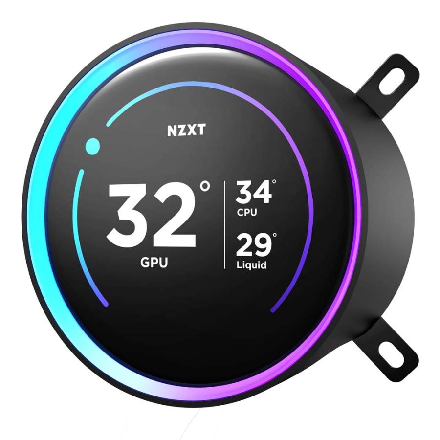 NZXT Kraken Elite 360 v2 Black 水冷一体型CPUクーラー 120mmファン×3 ブラック｜RL-KN36E-B2の画像