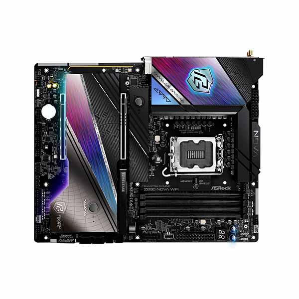 ASRock Z890 Nova WiFi 多数のM.2スロットと大型ヒートシンク装備 ATXマザーボード｜Z890 Nova WiFiの画像