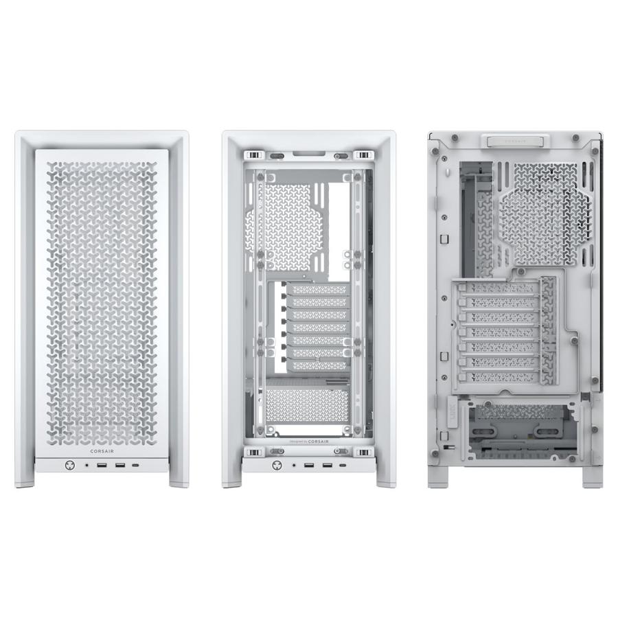 Corsair FRAME 4000D Performance Mid-Tower White ミドルタワー型PCケース ホワイト｜CC-9011291-WW_2