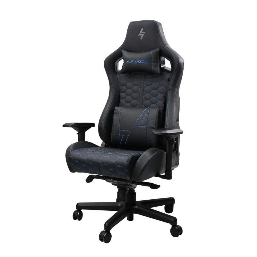 ゲーミングチェア アウトレット特価・新品】Alphaeon ZX2 Gaming Chair (BK-BL