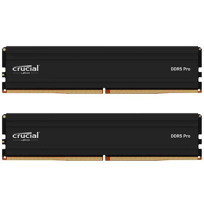 crucial DDR5 Pro 64GB ×2セット128GB Crucial Pro 128GB (2 x 64GB) DDR5 5600 (PC5 44800) Desktop Memory