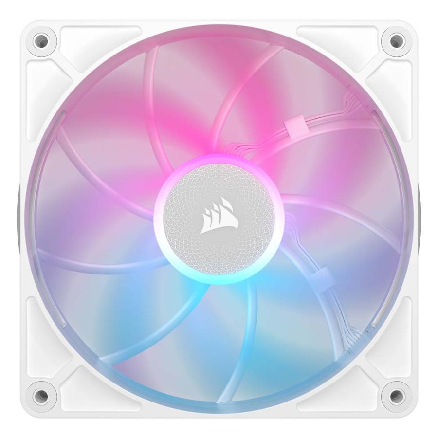 Corsair iCUE LINK RX140 MAX RGB WHITE Dual Fans Starter Kit ファン×2 スターターキット ホワイト｜CO-9051040-WW_3