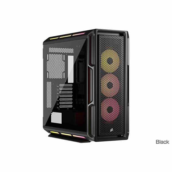 CORSAIR iCUE LINK 5000T LX RGB Mid-Tower Black ミドルタワー型PCケース ブラック｜CC-9011298-WW_1
