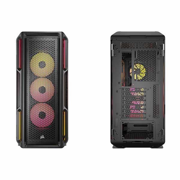 CORSAIR iCUE LINK 5000T LX RGB Mid-Tower Black ミドルタワー型PCケース ブラック｜CC-9011298-WW_2