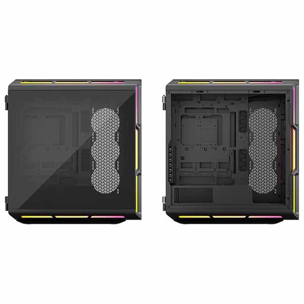 CORSAIR iCUE LINK 5000T LX RGB Mid-Tower Black ミドルタワー型PCケース ブラック｜CC-9011298-WW_3
