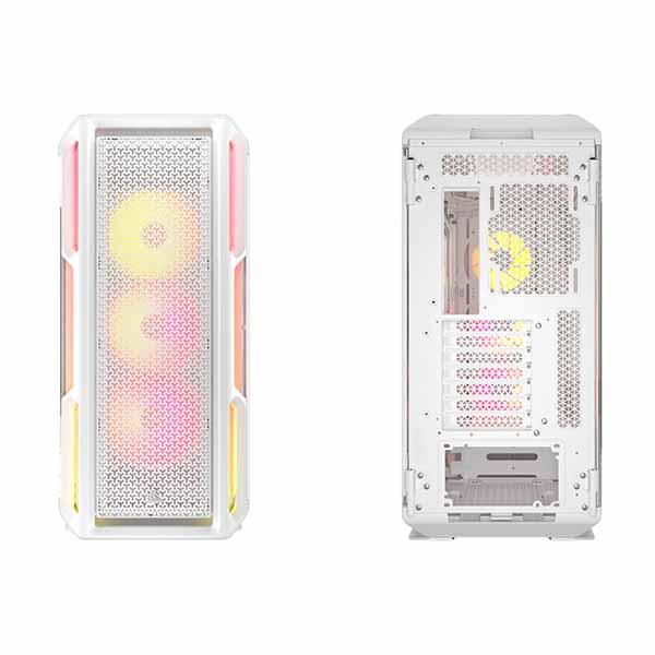 CORSAIR iCUE LINK 5000T LX RGB Mid-Tower White ミドルタワー型PCケース ホワイト｜CC-9011299-WW_2