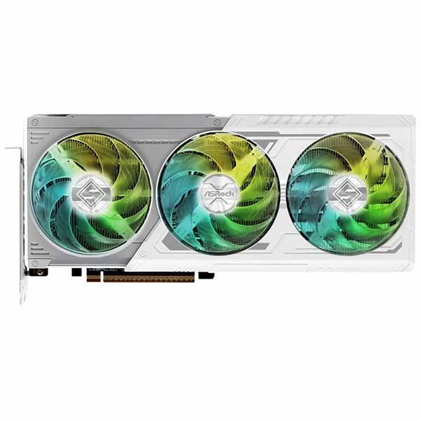 ASRock Radeon RX 9070 Steel Legend 16G OC ホワイトのトリプルファンクーラー装備 OC仕様のグラフィックボード｜RX9070 SL 16GO |  | 02