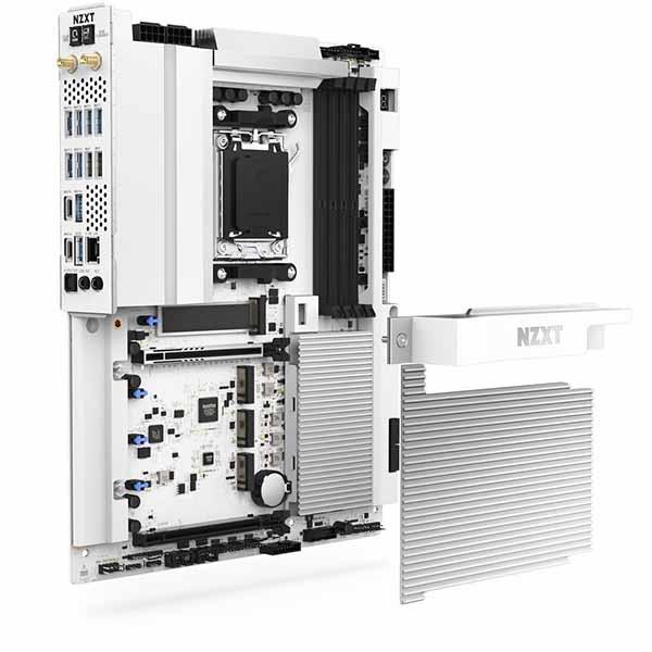 NZXT N9 X870E ゲーミングマザーボード White AMD X870Eチップセット搭載 ホワイト｜N9-X87XT-W1_2