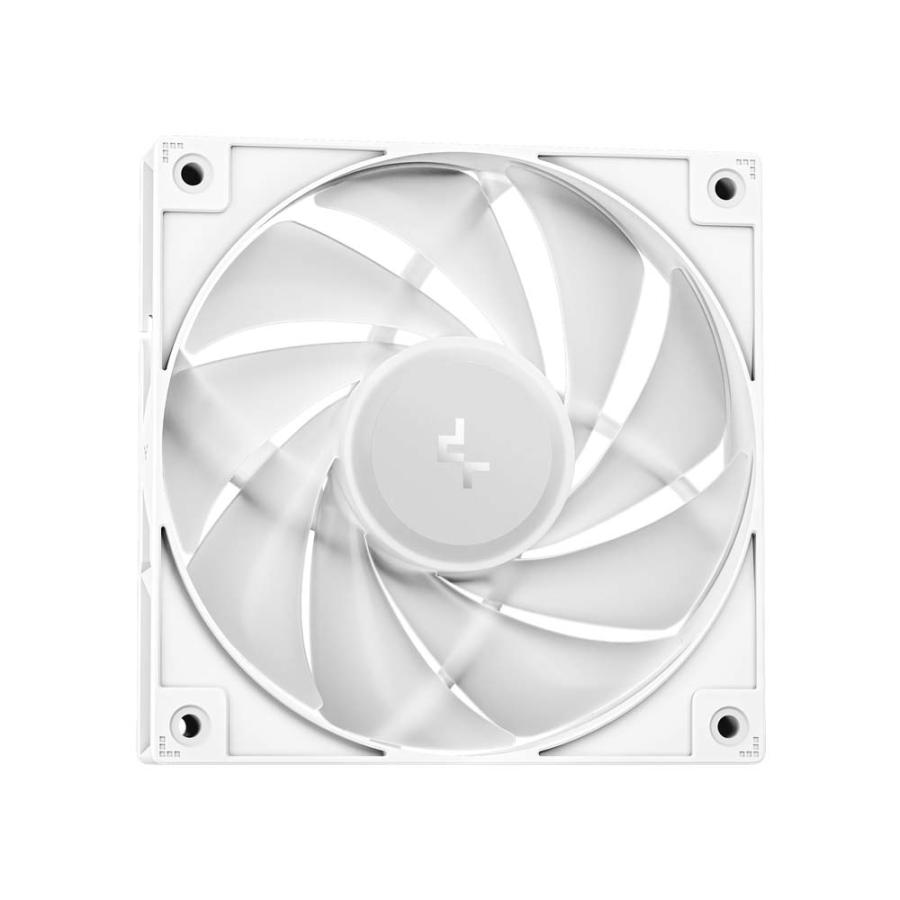 Deepcool LE240 WH V2 オールインワン水冷クーラー 120mm x2 ホワイト