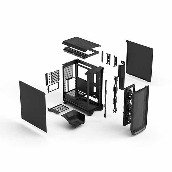 Fractal Design Meshify 3 Black Solid ミドルタワー型PCケース ソリッドパネル ブラック｜FD-C-MES3A-01_9