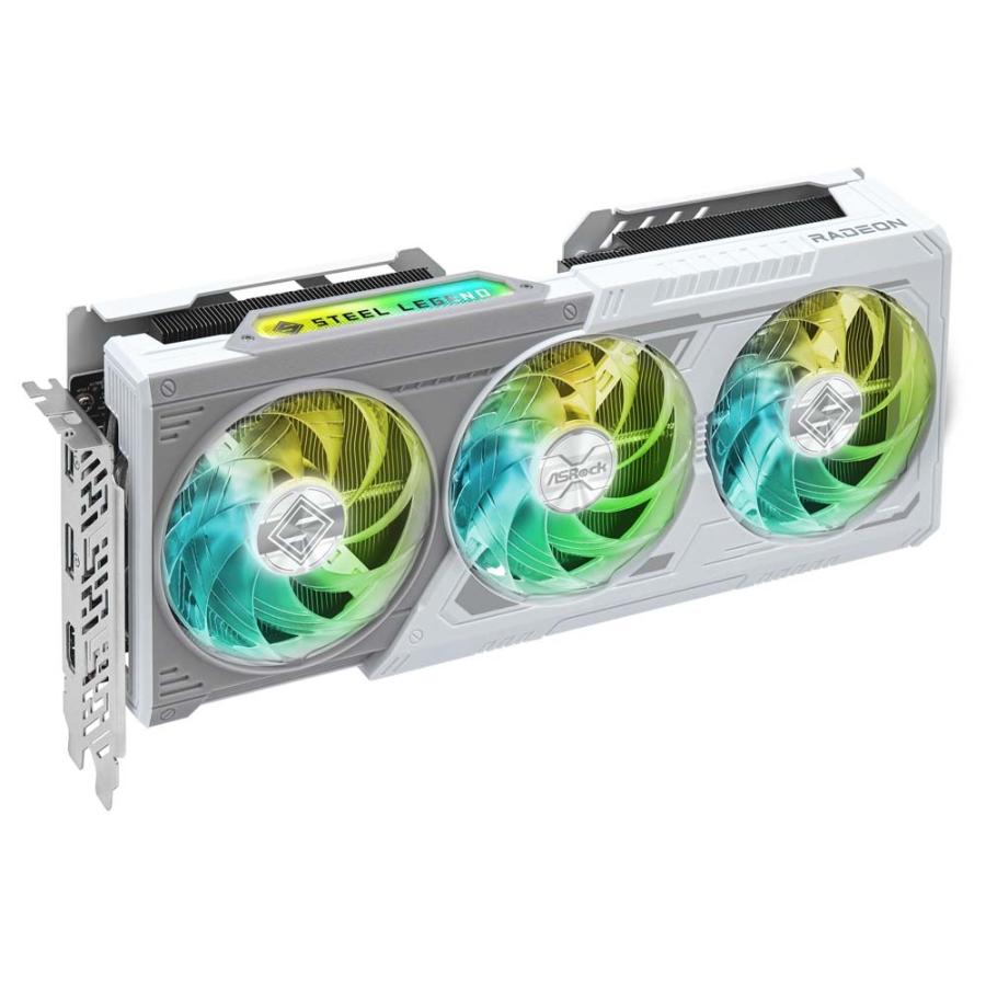 ASRock Radeon RX 9060XT Steel Legend 16G OC グラフィックボード