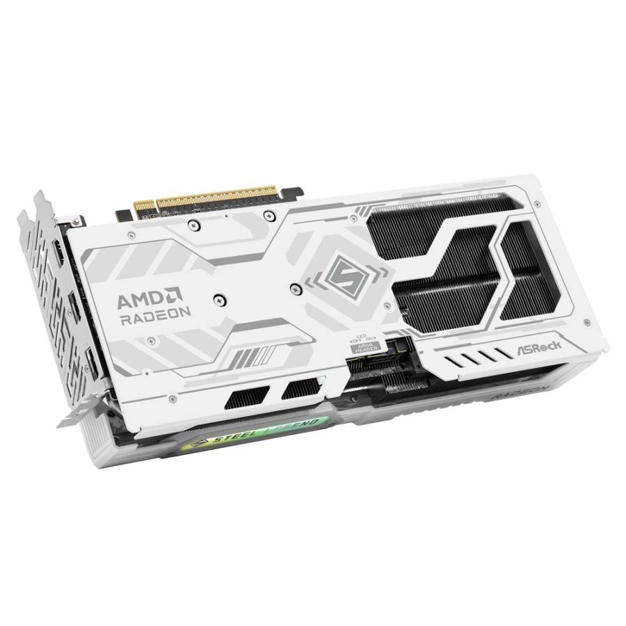 ASRock Radeon RX 9060XT Steel Legend 16G OC グラフィックボード