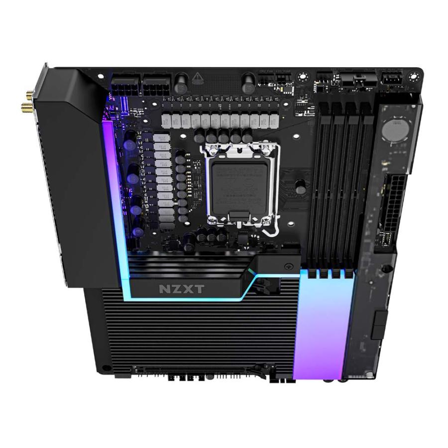 NZXT N9 Z890 ATXゲーミングWI-FI 7 マザーボード ブラック｜N9-Z89XT-B1_6