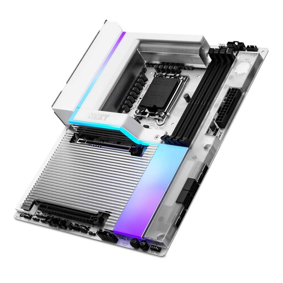 NZXT N9 Z890 ATXゲーミングWI-FI 7 マザーボード ホワイト｜N9-Z89XT-W1_2