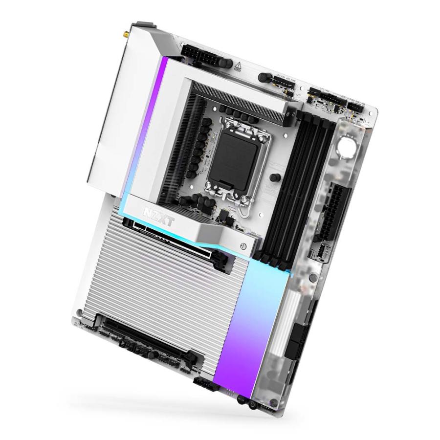 NZXT N9 Z890 ATXゲーミングWI-FI 7 マザーボード ホワイト｜N9-Z89XT-W1_4
