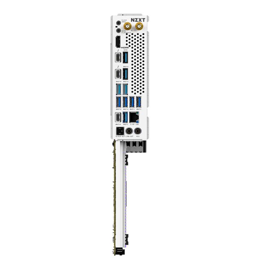 NZXT N9 Z890 ATXゲーミングWI-FI 7 マザーボード ホワイト｜N9-Z89XT-W1_6