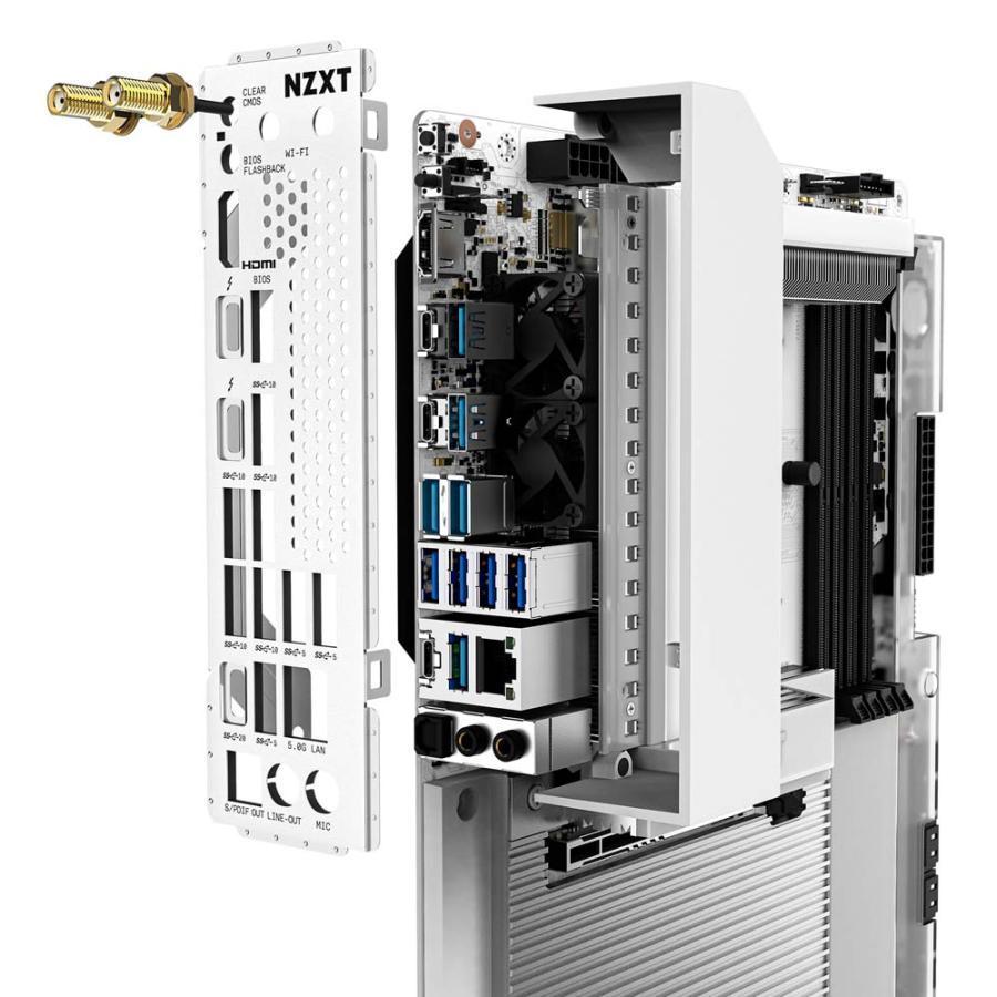 NZXT N9 Z890 ATXゲーミングWI-FI 7 マザーボード ホワイト｜N9-Z89XT-W1_7