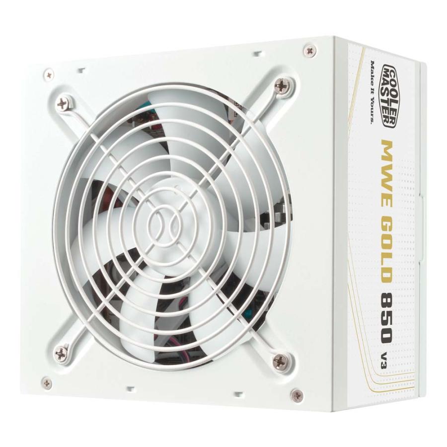 Cooler Master MWE Gold 850 V3 ATX 3.1 White Non-Modular PC電源