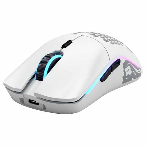 Glorious Model O Wireless - Matte White 有線でも利用可能な