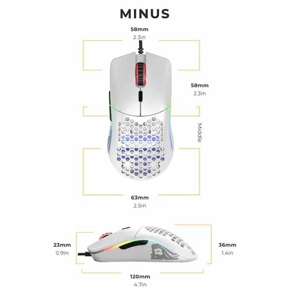 アウトレット特価・新品】Glorious Model O- Mouse Regular (White