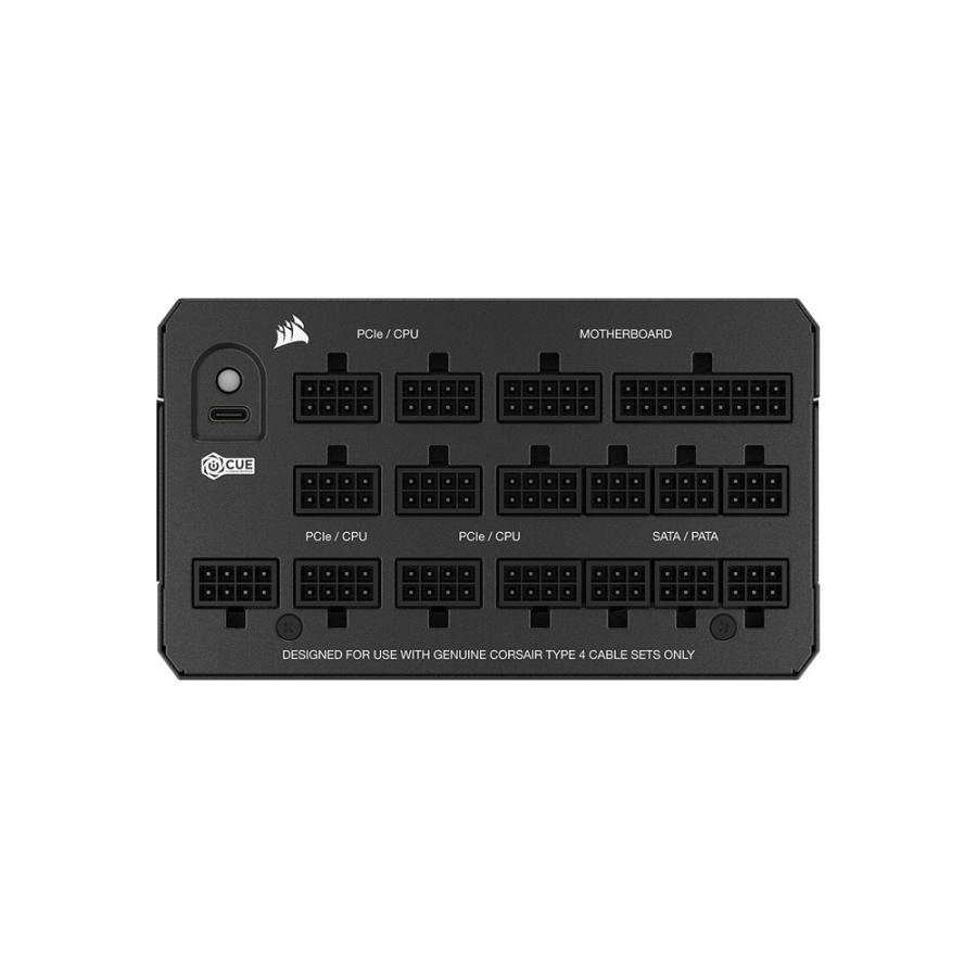 Corsair HX1200i 2025 フルモジュラー PC電源ユニット 1200W ブラック｜CP-9020307-JPの画像