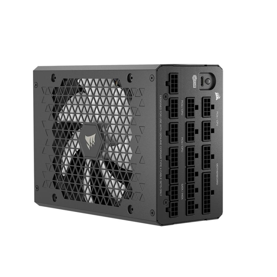 Corsair HX1200i 2025 フルモジュラー PC電源ユニット 1200W ブラック｜CP-9020307-JPの画像
