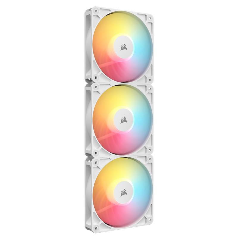 Corsair RS120-R ARGB WHITE Triple Reverse Fans PCケースファン 3個