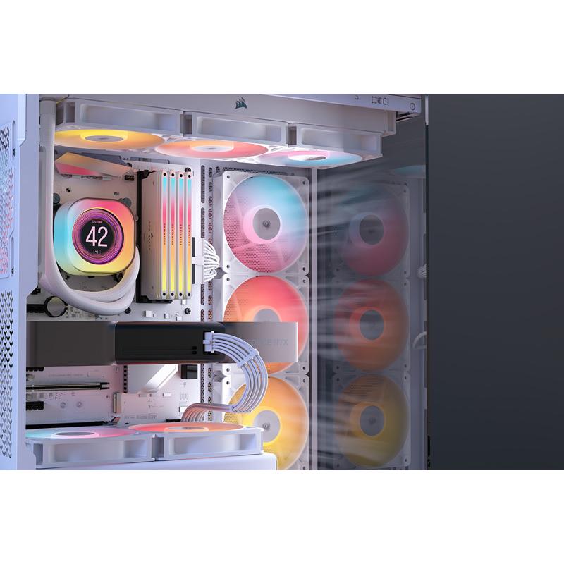 Corsair RS120-R ARGB WHITE Triple Reverse Fans PCケースファン 3個