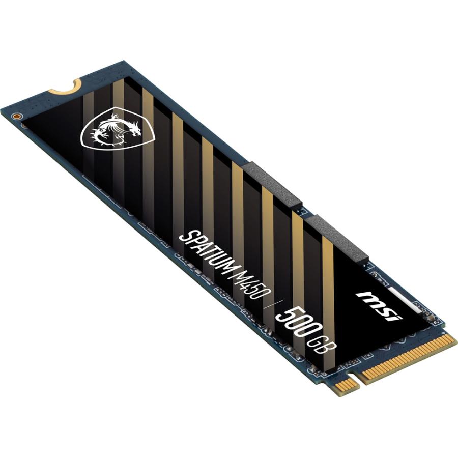 MSI SPATIUM M450 PCIe 4.0 NVMe M.2 500GB V1 内蔵SSD｜SPATIUM