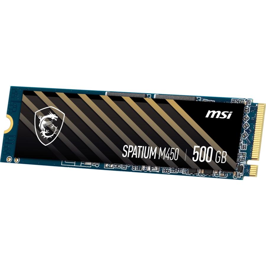 MSI SPATIUM M450 PCIe 4.0 NVMe M.2 500GB V1 内蔵SSD｜SPATIUM