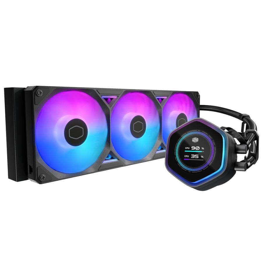 Cooler Master ML 360 Atmos II LCD ARGB 簡易水冷CPUクーラー