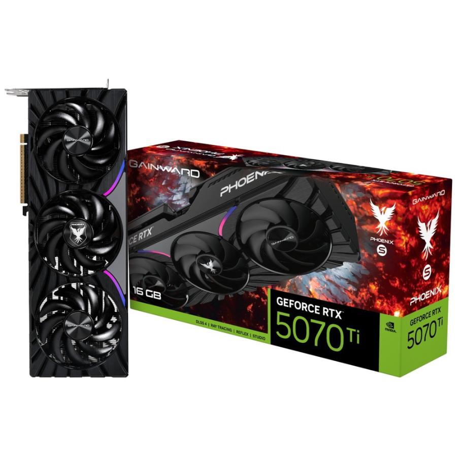 ヨ*ペ様 GAINWARD GEFORCE RTX 5070 Ti 16GB Amazon | GAINWARD RTX 5070Ti PHOENIX 16GB GDDR7 256bit 3-DP HDMI